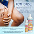 Natural Release Muscle & Joint Gel for Humans - Relief for Sore Backs, Knees, Hips - Fast Acting (16oz & 4oz)