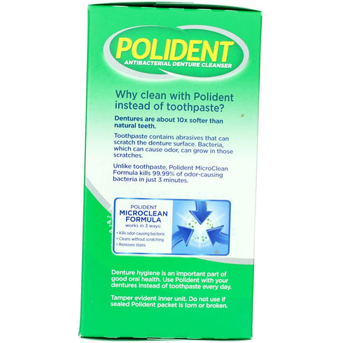 Polident Overnight, 84 Count (Pack of 2)