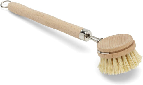 Fox Run 74906 Natural Dish Brush, Tampico Fiber Bristles, Brown, 9"