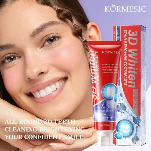 Hyesamyo Teeth Whitening Toothpaste for Gum Care, Fluoride-Free Formula Fights Stains & Tartar, Boosts Oral Health