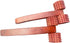 RK NAUTICAL INSTRUMENT Wooden Double Roller Massager, Handcrafted Spiked Rollers, Body Massage Tool, Stress Relief