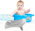 Adjustable Bath Seat with Non-Slip Foam Support Foldable Bathtub Mat for Versatile Bath Stool Bed Fits Double Sinks