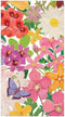 Caspari Halsted Floral Paper Guest Towel Napkins, Two Packs of 15