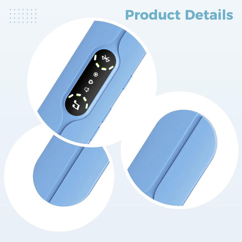 Tressify 5.4 15.5 3.6 1.2 Cm, Wireless Bone Conduction Pillow Speaker, Sleep Timer, Under Pillow for Sleeping, Music
