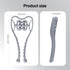 Rongfei Tissue,6 Neck Roller Massage Tool-Manual Neck Massager for Pain Relief Deep Trigger Point Massager Ball