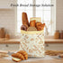 Hiketry 2 Pack Extra Large Beeswax Bread Bags for Sourdough & Homemade Bread, Reusable Cotton Bread Storage Bags