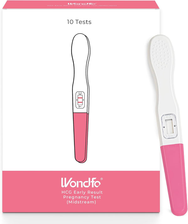 Wondfo Early Result Pregnancy Test Sticks-6 Days Before Missed Period-Rapid Detection at
