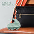 Portable Green Steel Muscle Roller for Neck and Back Relief