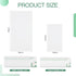 Tegeme 40 Pack Set 20 Pack 55 28 Inches 20 20 12 Inches Disposable Towel Individually Wrapped Include x Bath Towels