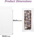 ROSPAKTEK 50Pack 3x6Inches Packaging Packaging Granola Bar Bags Cakesicle Bags Rice KrispiesTtreats Individually
