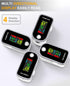 Pulse Oximeter Fingertip - Oxygen Meter with Heart Rate and Fast Spo2 Reading, TFT Screen, Lanyard