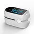 Fingertip Pulse Oximeter with Alarm, High Definition OLED Oxygen Monitor, Fast Accurate Oxymeter, Includes Batteries &