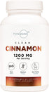 Type Zero Ceylon Cinnamon Capsules (1200mg | 120 Capsules) - Organic, Non-GMO, Gluten Free