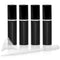 L'AUTRE PEAU Refillable Perfume & Cologne Atomizers, Portable Travel Size with Metallic Exterior & Glass Interior, 4 Pc