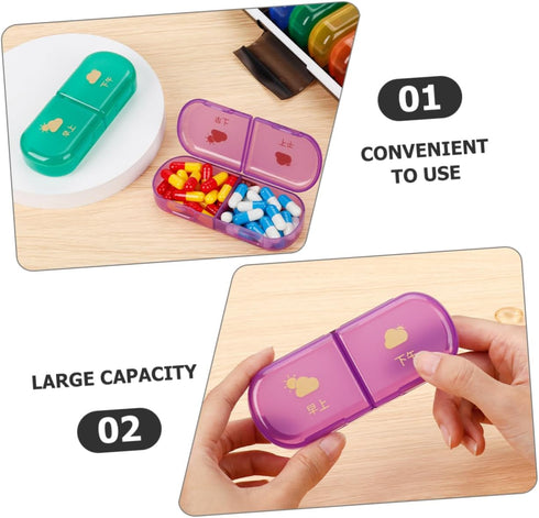 Travel-Friendly Daily Pill Organizer
