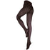 NuVein Compression Pantyhose, 15-20 mmHg Support, Women's Sheer Nylon Hosiery Tights, Black, Petite