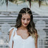 Yalice Gold Layered Rhinestone Head Chain Jewelry, Sparkly Bridal Headpieces for Women and Girls