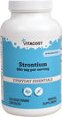 Vitacost Strontium - 680 mg per Serving, 240 Vegetarian Capsules