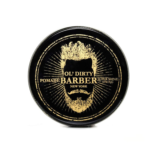 OL' DIRTY BARBER Hair Pomade for Men, Water Base for High Shine and Strong Hold Styling, 4oz