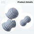 Machify Electric Massage Balls for Muscle Relaxation: Peanut Massage Ball with Vibration Modes, Rechargeable Roller