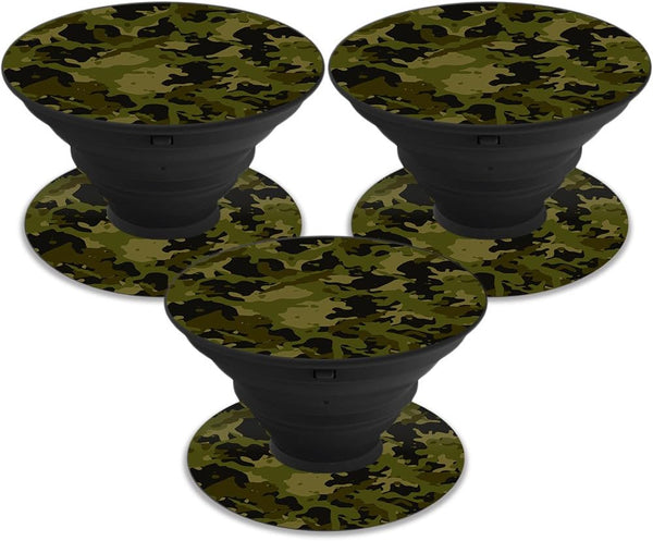 MightySkins Skin for PopSocket - Green Camouflage | Durable, Protective Vinyl Decal Wrap | Easy to Apply, Remove | Made