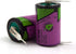 elxjar TL-5902/T (T Terminal) 3.6V 1/2AA Battery Replacement, 2-Pack for Tadiran