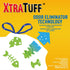 MegaTuff 13 150 Count, XtraTuff Tall Kitchen Drawstring Trash Bags, Gallon, Lemon Mint Scented, MegaFlex Technology