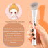 KINGMAS Angled Foundation Brush, Mini Concealer Brush, Kabuki Under Eye Contour Makeup Tool for Liquid, Cream, Powder