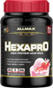 ALLMAX HEXAPRO, Strawberry - 2 lb - 25 Grams of Protein Per Serving - 8-Hour Sustained Release - Zero Sugar, 21 Servings