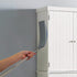 Retractable Gap Dust Cleaner with Extension Pole, Cleaning Tools with 3 Microfiber Dusting Cloths, Long Handle Duster