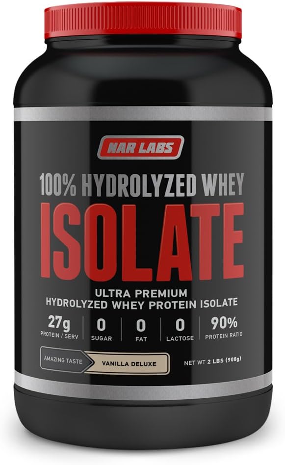 Hydrolyzed Whey Protein Isolate, 2 lbs. Vanilla