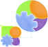 Silicone Dishwashing Sponge Scrubber Set, 4-Piece Pot & Pan Cleaning Brush for Home Kitchen Use