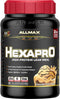 ALLMAX HEXAPRO, Chocolate Peanut Butter, 2 lb, 25g Protein Per Serving, Zero Sugar, 21 Servings