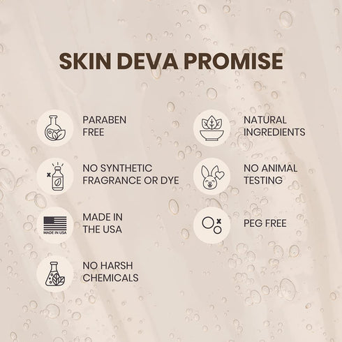 SKIN DEVA 20% Vitamin C Serum for Face with Vitamin E & Ferulic Acid - 1 fl oz 30 ML - Rejuvenates Skin & Brightens