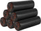 6 Rolls Drawstring Small Trash Bags, 4 Gallon Thicken Garbage Bags, 120 Counts for Kitchen, Bathroom