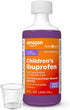 Amazon Basic Care Children's Ibuprofen Oral Suspension 100 mg per 5 mL, Pain Reliever, Grape Flavor, 8 fl oz