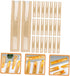 LIGIGWASH 100pcs Packaging French Bread Bags with Window Oil-resistant for Homemade Bread for Bakeries Cafes and Party