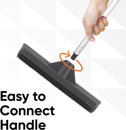 Silicone Window Washer Squeegee Broom - Carpet Cleaning, Car Squeegee, Window Cleaner Head Only