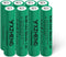 8Pcs AAA Battery 1.2V Rechargeable NI-MH 300mAh for Outside Solar Lawn Light (8xAAA)