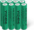 8Pcs AAA Battery 1.2V Rechargeable NI-MH 300mAh for Outside Solar Lawn Light (8xAAA)
