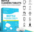 Set 30 Bottle Cleaning with Long Handle Brush and Dissolving Tablets, for Thermos, Coffee Pot, Glass, Tumbler
