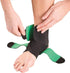 MUELLER Sports Medicine Green Adjustable Ankle Support Brace, Pain Relief for Men & Women, One Size