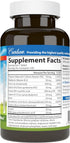 Carlson - B Compleet 50, Balanced Vitamin B Complex, 100 Tablets for Energy Production & Cellular Support