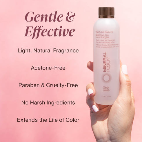 Mineral Fusion Nail Polish Remover - 6 fl oz, 2 Count
