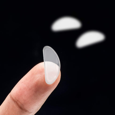Silicone Adhesive Eyeglass Nose Pads - 20 Pairs for Eyeglasses