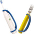 Navy Silicone Universal Cuff - Large to X-Large Adaptive Eating Utensils, Foam Tubing for Easy Grip