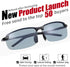 Blue Light Blocking Computer Glasses, Photochromic Polarized UV Protection Sunglasses for Men and Women