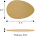 Non-Skid Slip Resistant Shoe Pads, Self-Adhesive Anti-Slip Sole Stick Protector for Shoes (Yellow)