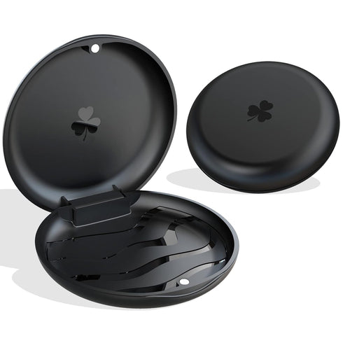 2 Pack Aligner and Retainer Case - ARGOMAX Slim Case Compatible with Invisalign and Orthodontic Storage Holder