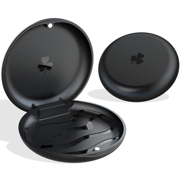 2 Pack Aligner and Retainer Case - ARGOMAX Slim Case Compatible with Invisalign and Orthodontic Storage Holder